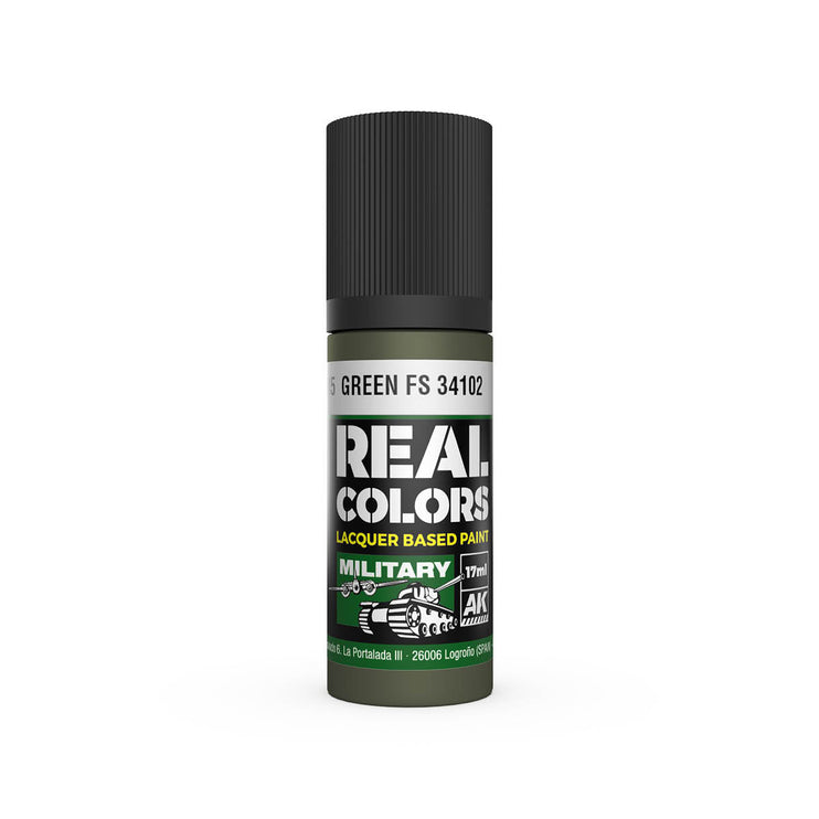 AK Interactive Real Colors Green FS 34102 17 ml.