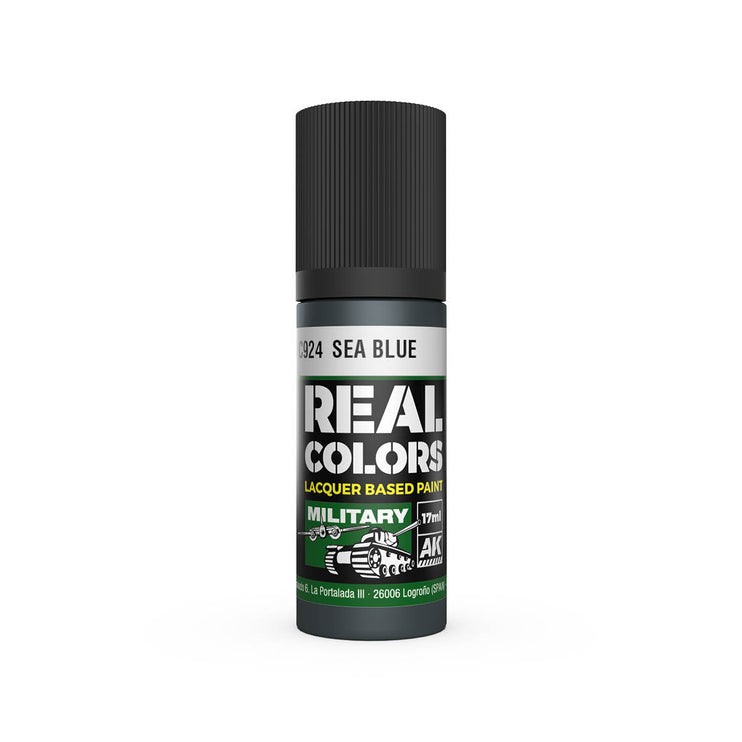 AK Interactive Real Colors Sea Blue 17 ml.