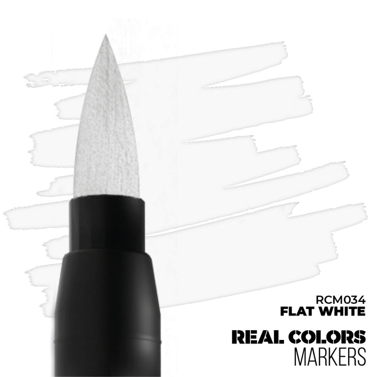 AK Interactive Real Colors Markers Flat White RCM034