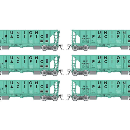 Rapido HO Union Pacific Early NSC Ballast Car 6 Pack