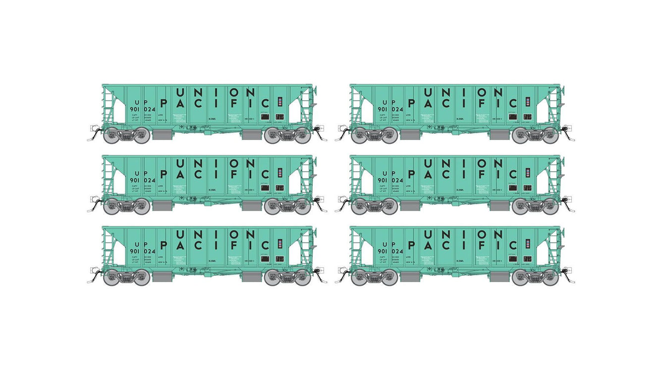 Rapido HO Union Pacific Early NSC Ballast Car 6 Pack