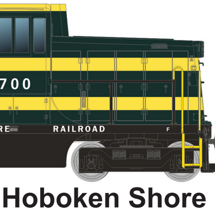 Rapido 048538 HO GE 44-Tonner DC/DCC/Sound Hoboken Shore #701