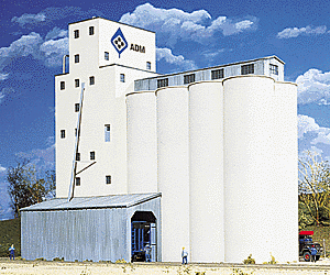 Walthers Cornerstone HO Scale ADM(R) Grain Elevator