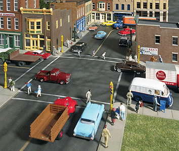 Walthers Cornerstone HO Scale Asphalt Street System