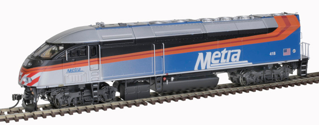 Atlas HO Scale Metra MP36 418 DCC Sound - Train Supply