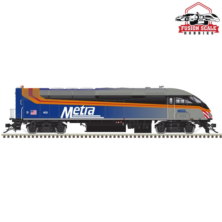 Atlas HO Scale Metra MP36 403 DCC Sound - Train Supply