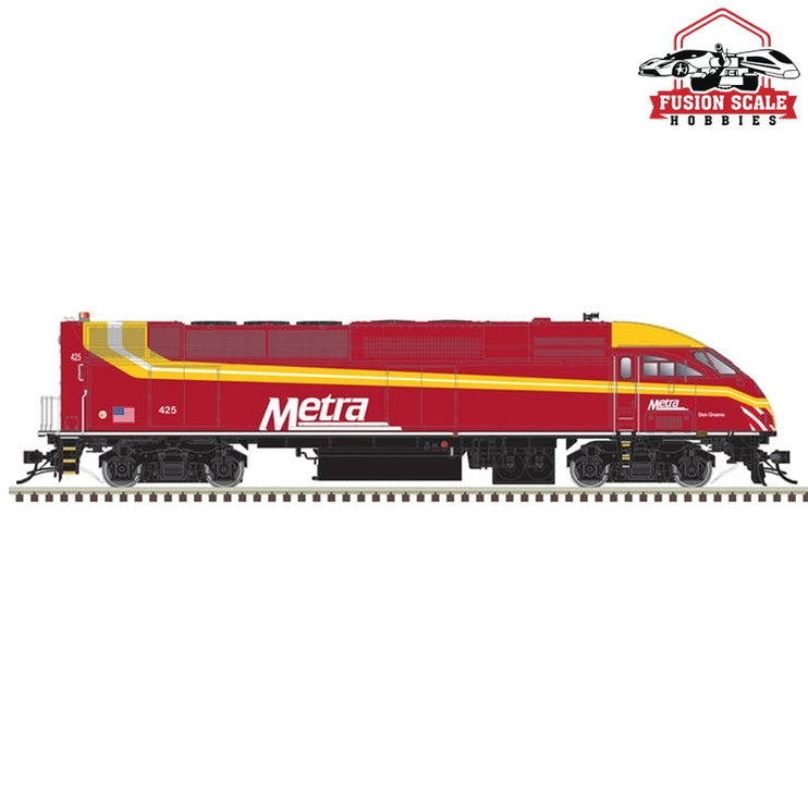 Atlas HO Scale Metra MP36 425 Rock Island Heritage Locomotive DCC Sound - Train Supply