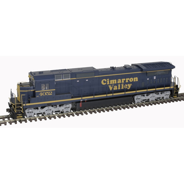 Atlas HO Cimarron Valley #4053 Dash 8-40C DCC/Sound Gold