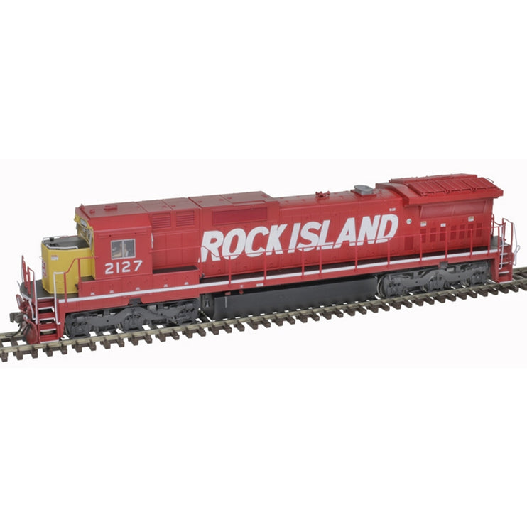 Atlas HO Rock Island Rail #2127 Dash 8-40C DC/Silver