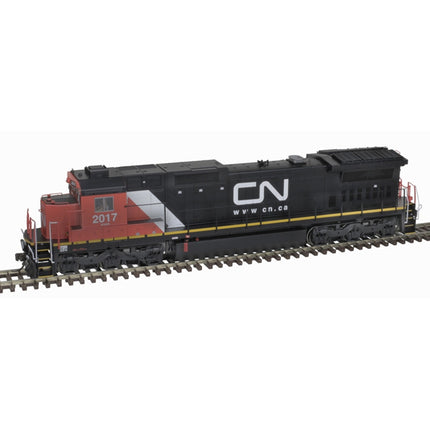 Atlas HO Canadian National #2014 Dash 8-40C DC/Silver