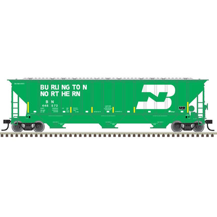 Atlas Trainman HO Scale Burlington Northern BNSF 448408 Thrall 4750 Covered Hopper