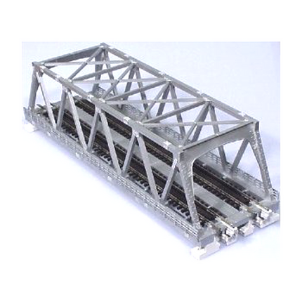 Kato N Scale Double Truss Bridge Silver 20-437