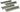 Lionel O Scale FasTrack 10" Straight Track (4) - 12032
