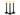Lionel O Scale Classic Street Lamps Black (3) - 37174