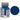 Testors Fluorescent Blue Enamel Paint 0.25 oz