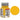 Testors Flat Sunflower Enamel Paint 0.25 oz