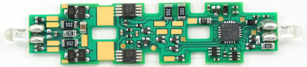 C Decoder Train Control Systems K0D8-C Decoder 8 Function (Board Replacement ...
